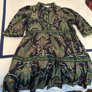 Beautiful Fall Paisley Gretchen Scott dress